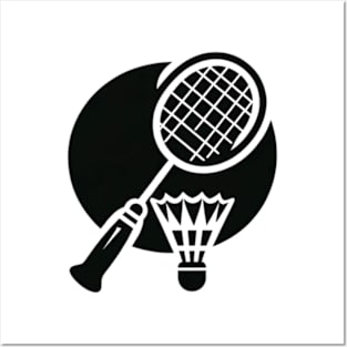 Badminton Graphic Posters and Art